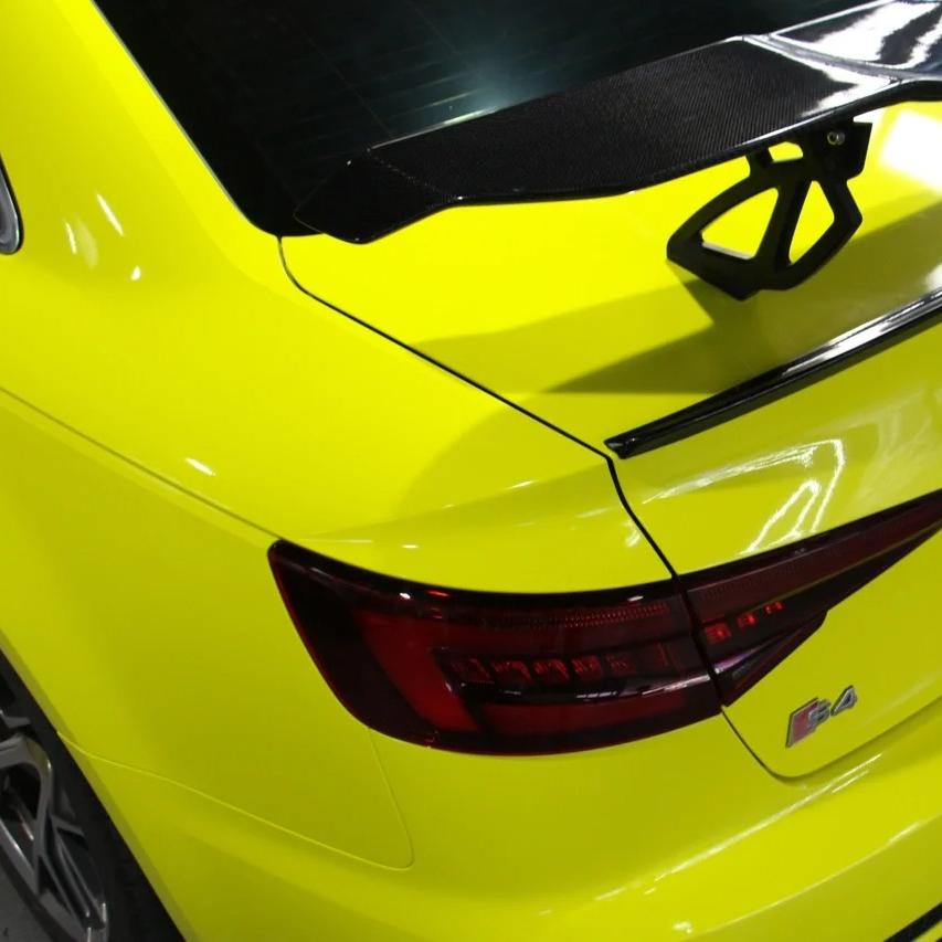 Gloss Lemon Yellow Car Vinyl Wrap product image 9 - Veloro gloss vinyl wrap