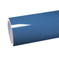 Gloss China Blue Car Vinyl Wrap PET