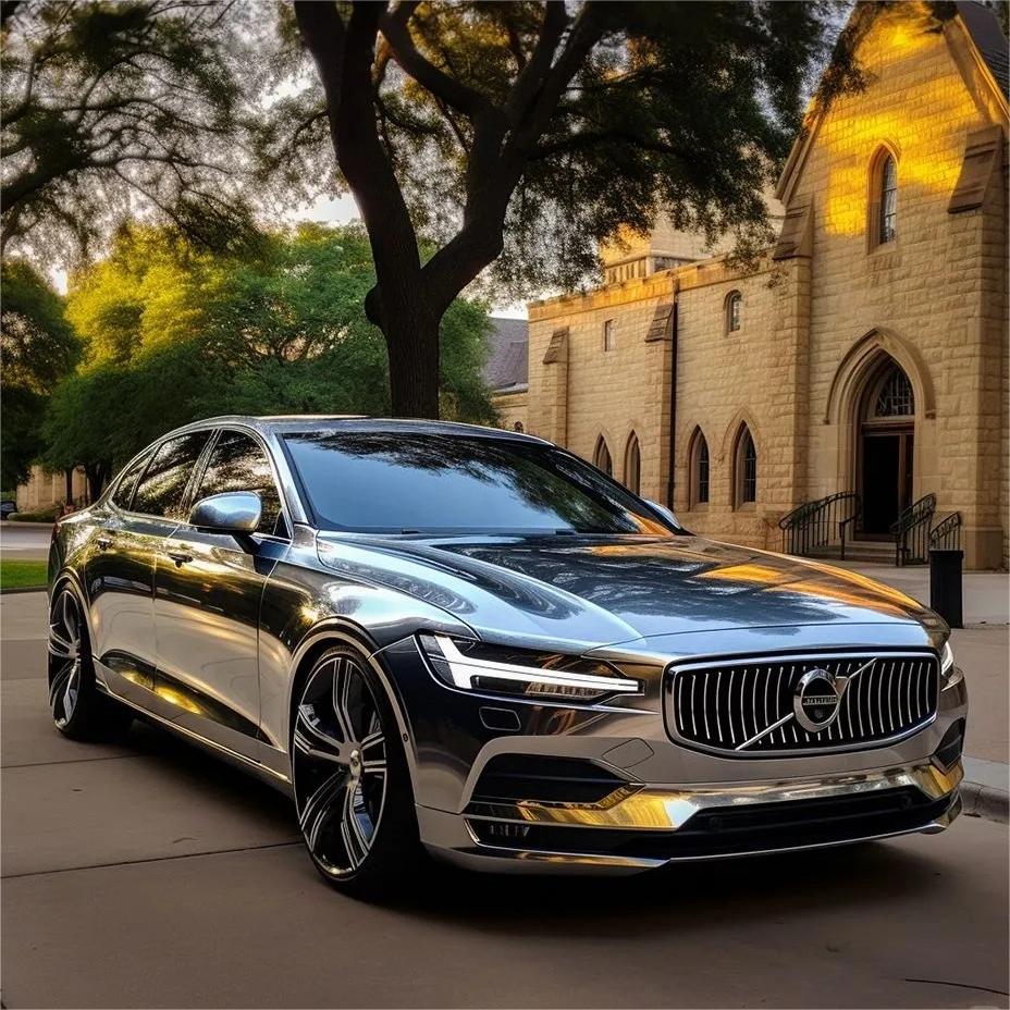 Gloss Mirror Chrome Silver Car Vinyl Wrap PET product image 3 - Veloro chrome vinyl wrap