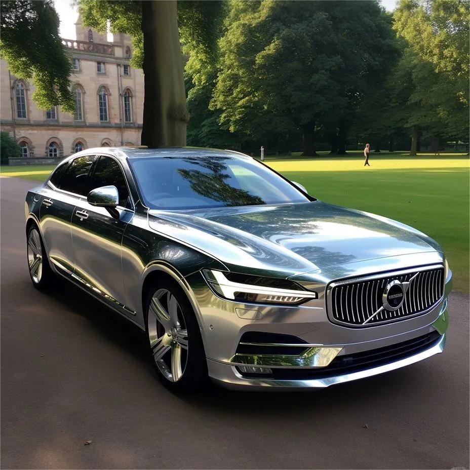 Gloss Mirror Chrome Silver Car Vinyl Wrap PET product image 4 - Veloro chrome vinyl wrap