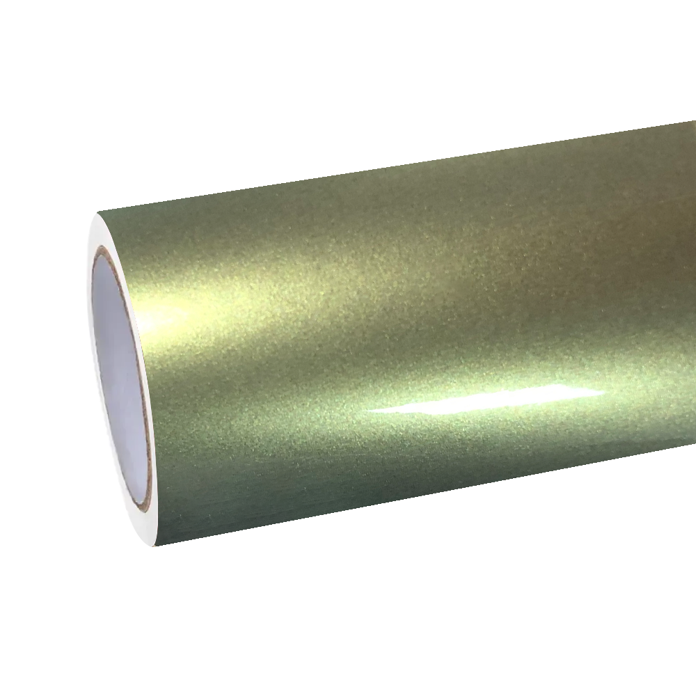 Gloss Chameleon Color Shift Urban Bamboo Car Vinyl Wrap PET Porsche product image 2 - Veloro color shift vinyl wrap