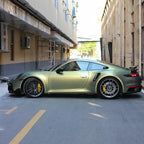Gloss Chameleon Color Shift Urban Bamboo Car Vinyl Wrap PET Porsche product image 7 - Veloro color shift vinyl wrap