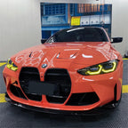 Gloss Coral Orange Car Vinyl Wrap PET product image 9 - Veloro gloss vinyl wrap