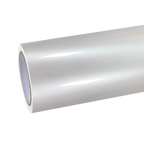 Gloss Crescent White Car Vinyl Wrap PET