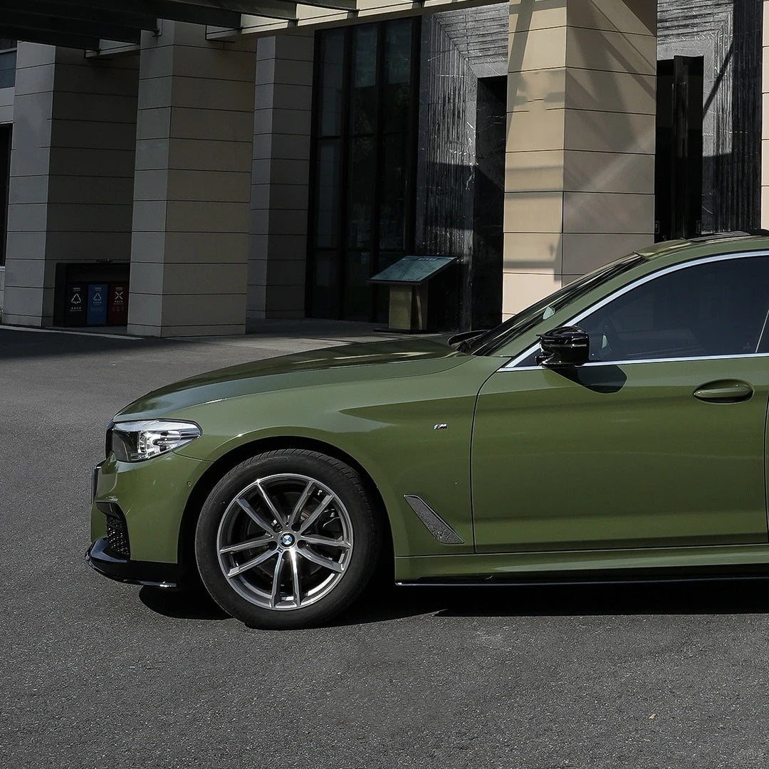 Gloss Crystal Army Green Car Vinyl Wrap PET product image 4 - Veloro gloss vinyl wrap