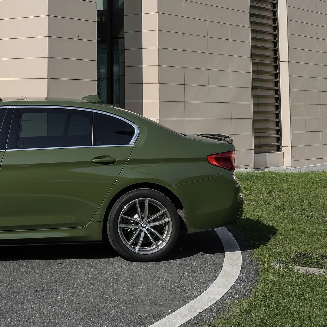 Gloss Crystal Army Green Car Vinyl Wrap PET product image 5 - Veloro gloss vinyl wrap