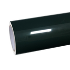 Gloss Crystal Dark Green Car Vinyl Wrap PET