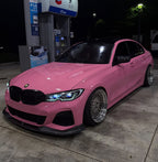 Gloss Crystal Light Pink Car Vinyl Wrap PET product image 6 - Veloro gloss vinyl wrap
