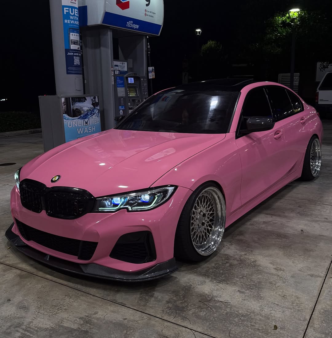 Gloss Crystal Light Pink Car Vinyl Wrap PET product image 6 - Veloro gloss vinyl wrap