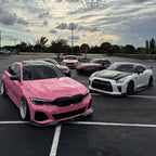 Gloss Crystal Light Pink Car Vinyl Wrap PET product image 3 - Veloro gloss vinyl wrap