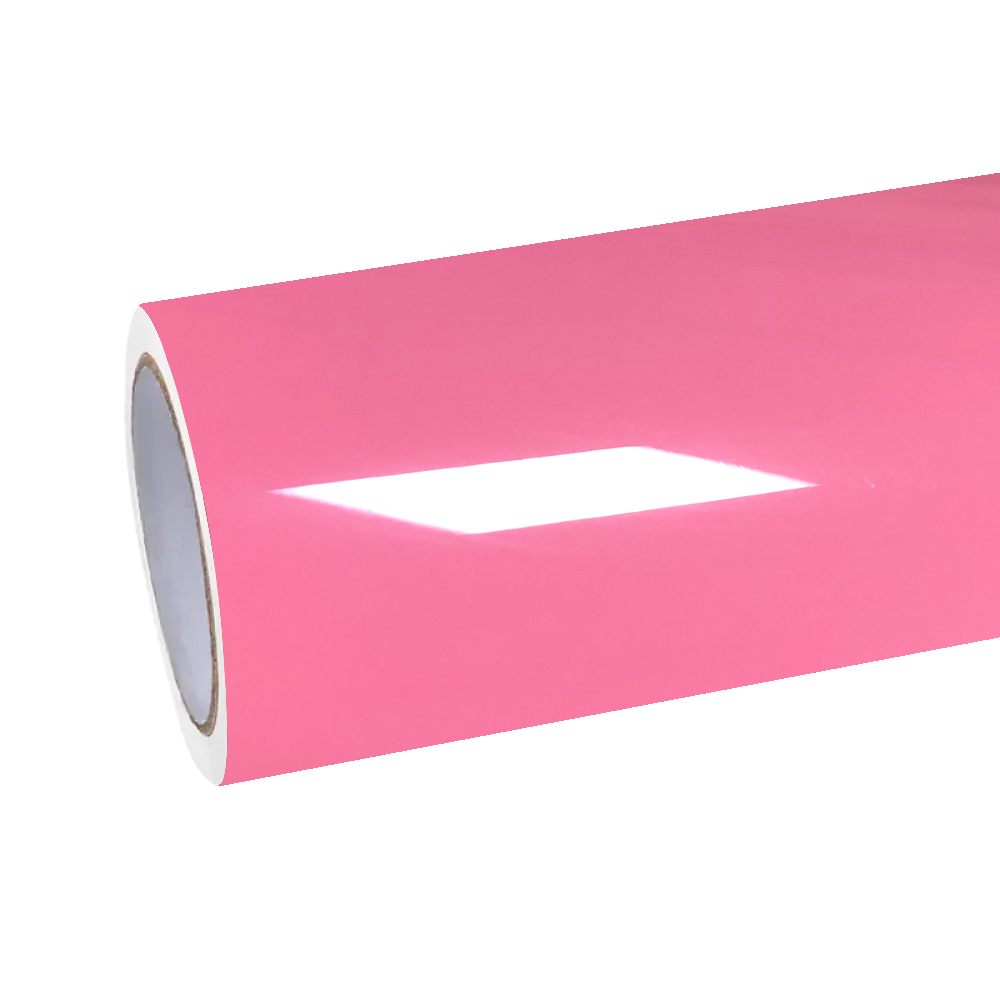 Gloss Crystal Light Pink Car Vinyl Wrap PET