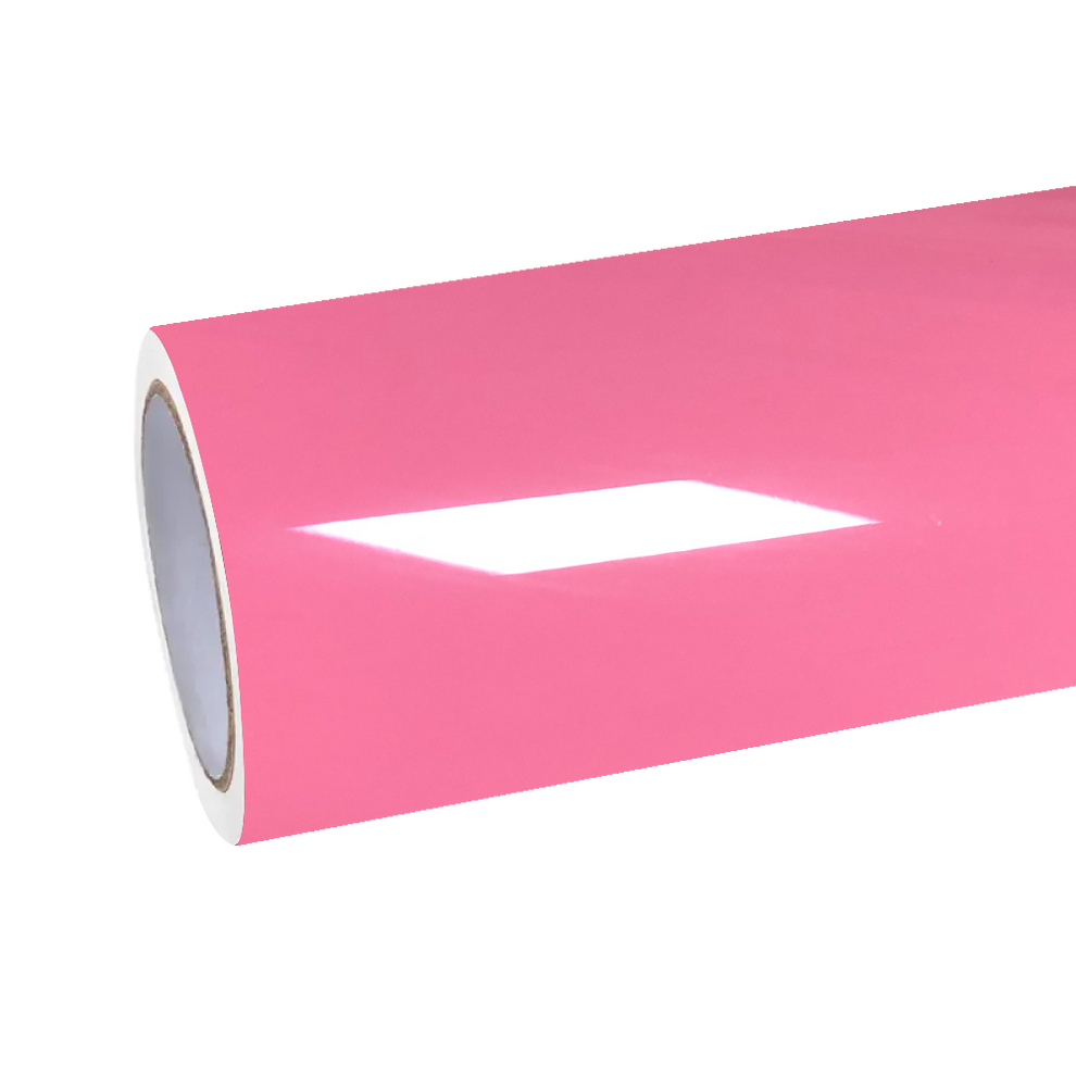 Gloss Crystal Light Pink Car Vinyl Wrap PET
