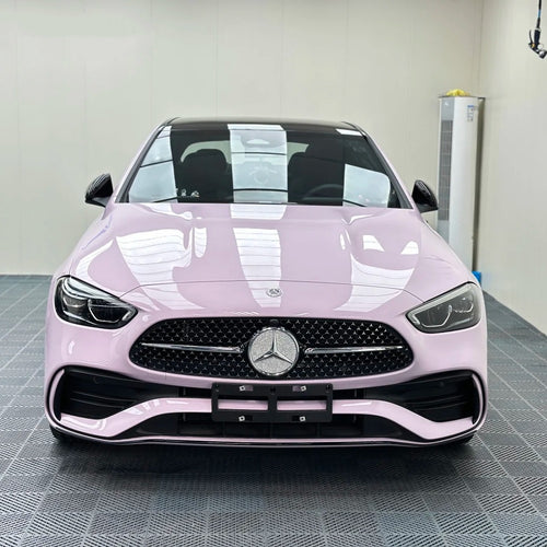 Gloss Crystal Lilac Purple Car Vinyl Wrap PET product image 2 - Veloro gloss vinyl wrap