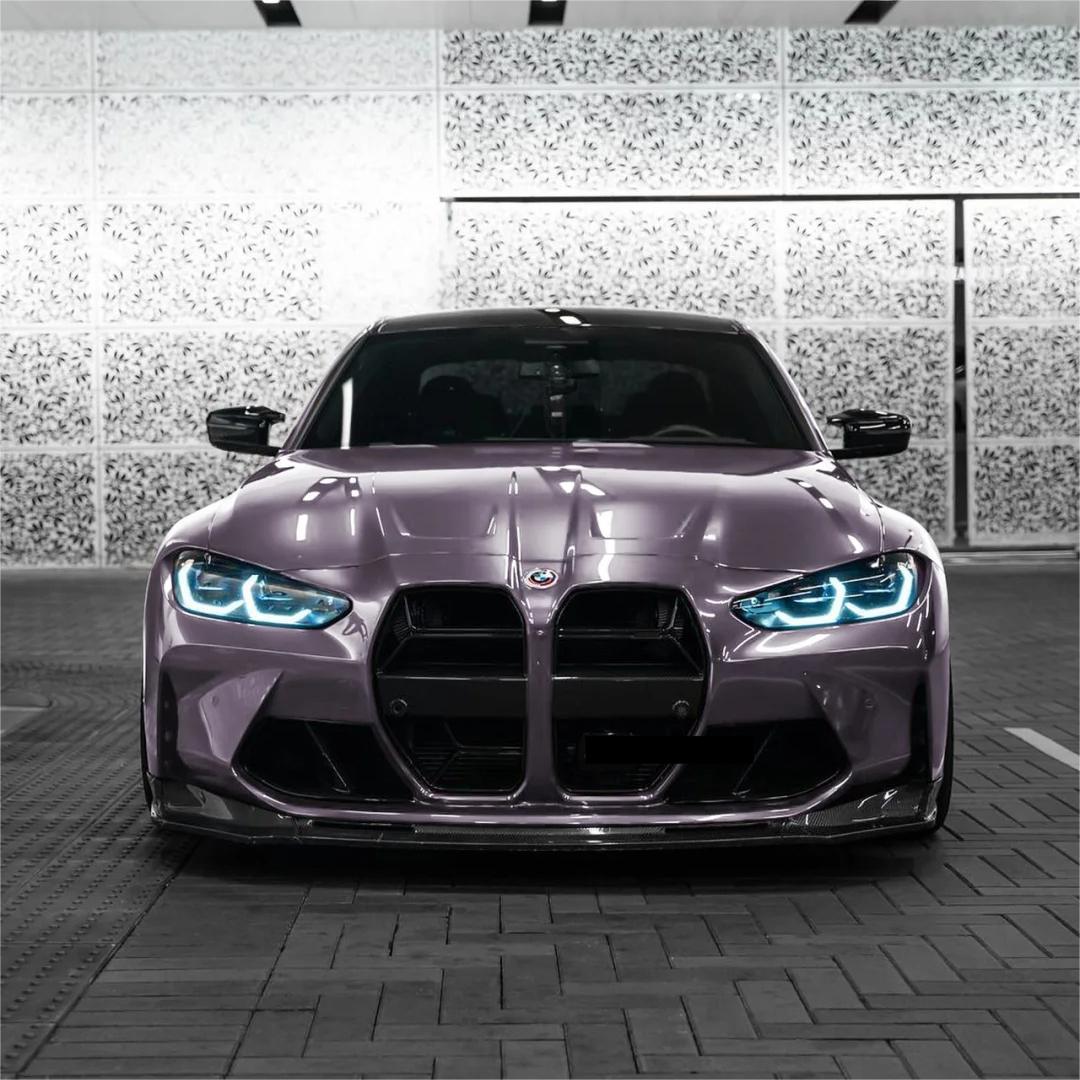 Gloss Crystal Midsummer Purple Car Vinyl Wrap PET product image 9 - Veloro gloss vinyl wrap