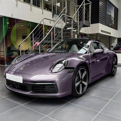 Gloss Crystal Midsummer Purple Car Vinyl Wrap PET product image 6 - Veloro gloss vinyl wrap