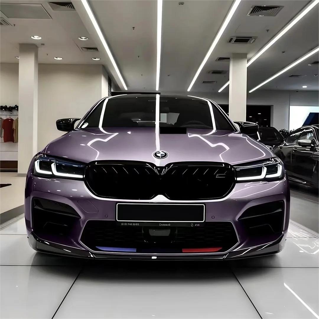 Gloss Crystal Midsummer Purple Car Vinyl Wrap PET product image 13 - Veloro gloss vinyl wrap