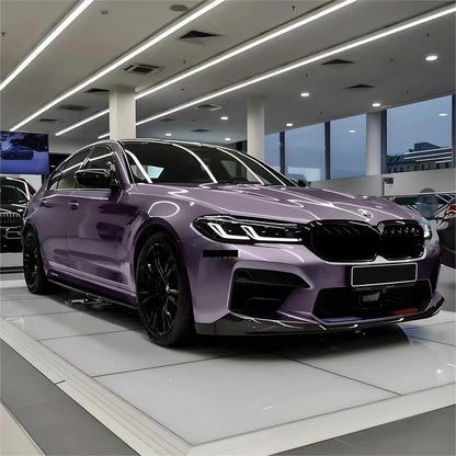Gloss Crystal Midsummer Purple Car Vinyl Wrap PET product image 11 - Veloro gloss vinyl wrap