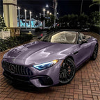 Gloss Crystal Midsummer Purple Car Vinyl Wrap PET product image 2 - Veloro gloss vinyl wrap