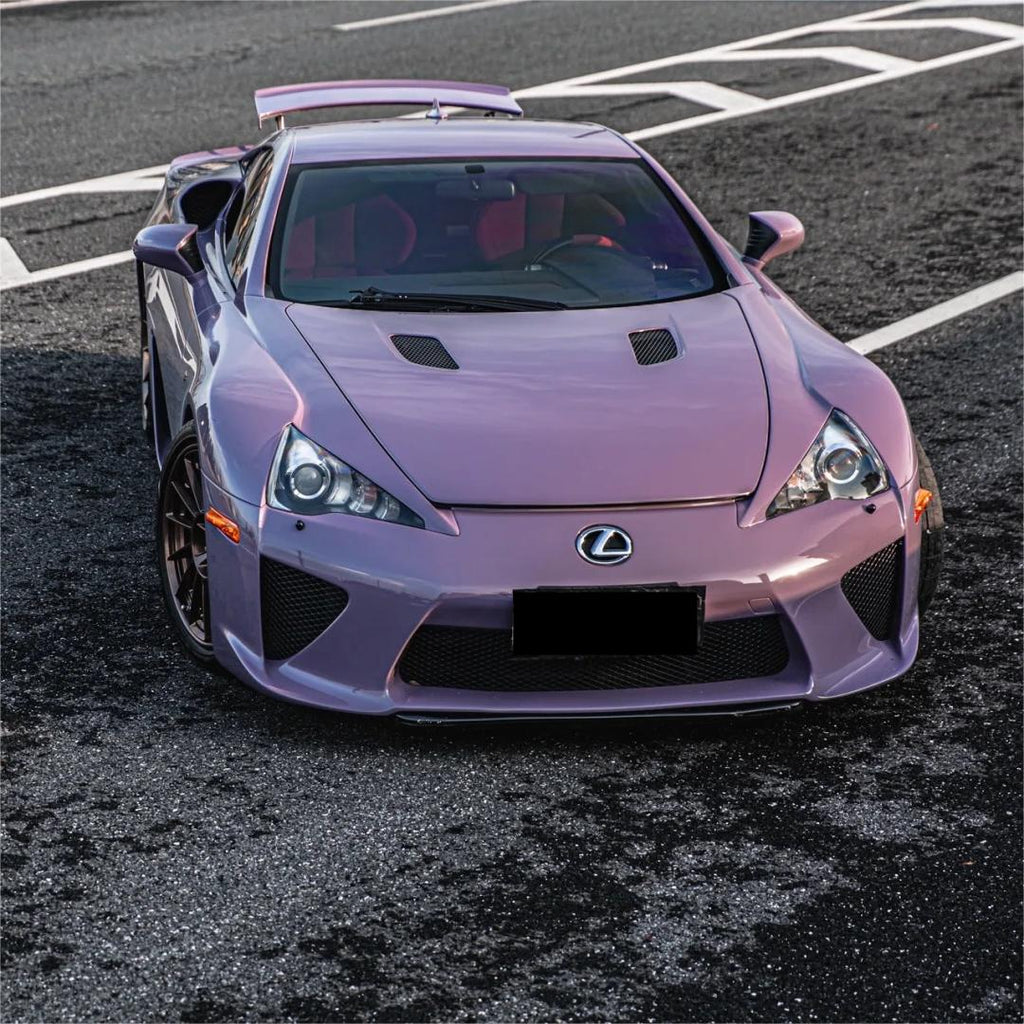 Gloss Crystal Negroni Purple Car Vinyl Wrap PET product image 7 - Veloro gloss vinyl wrap