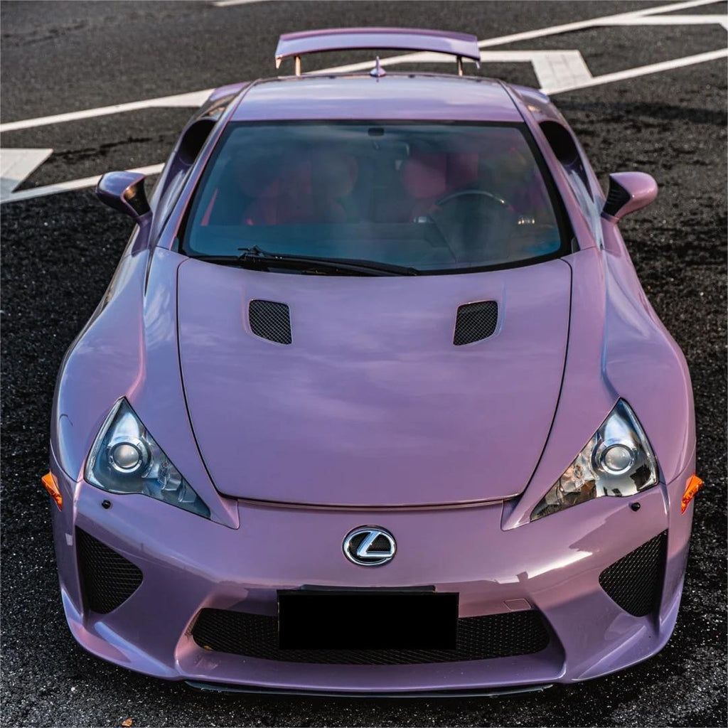 Gloss Crystal Negroni Purple Car Vinyl Wrap PET product image 8 - Veloro gloss vinyl wrap