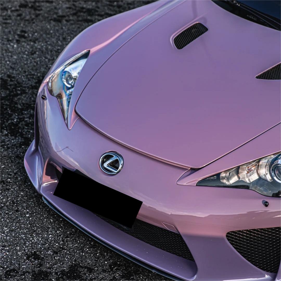 Gloss Crystal Negroni Purple Car Vinyl Wrap PET product image 9 - Veloro gloss vinyl wrap
