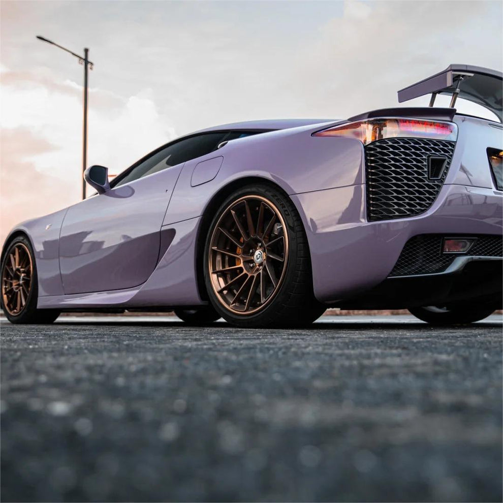 Gloss Crystal Negroni Purple Car Vinyl Wrap PET product image 6 - Veloro gloss vinyl wrap