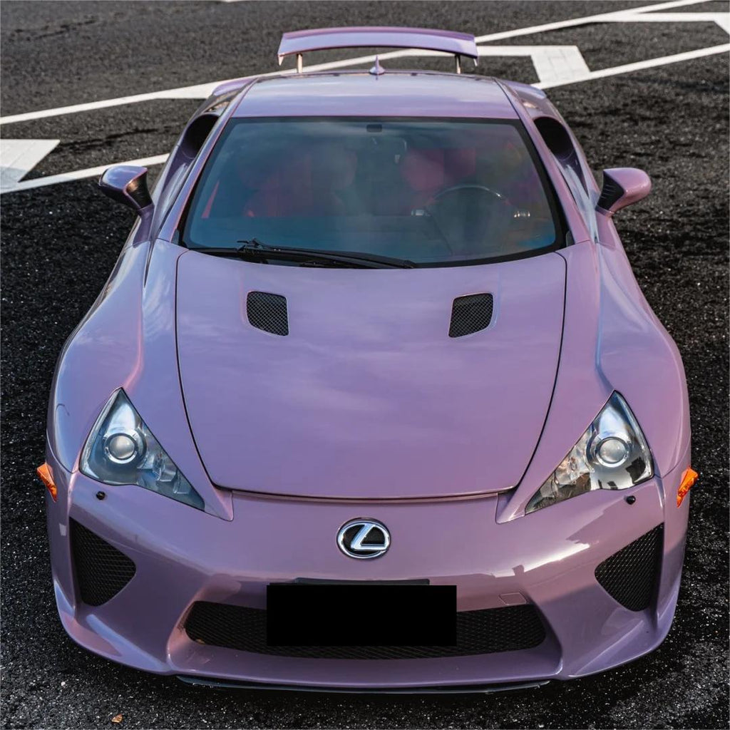 Gloss Crystal Negroni Purple Car Vinyl Wrap PET product image 10 - Veloro gloss vinyl wrap