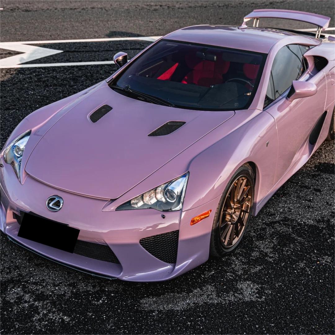 Gloss Crystal Negroni Purple Car Vinyl Wrap PET product image 12 - Veloro gloss vinyl wrap