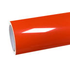 Gloss Crystal Orange Car Vinyl Wrap PET