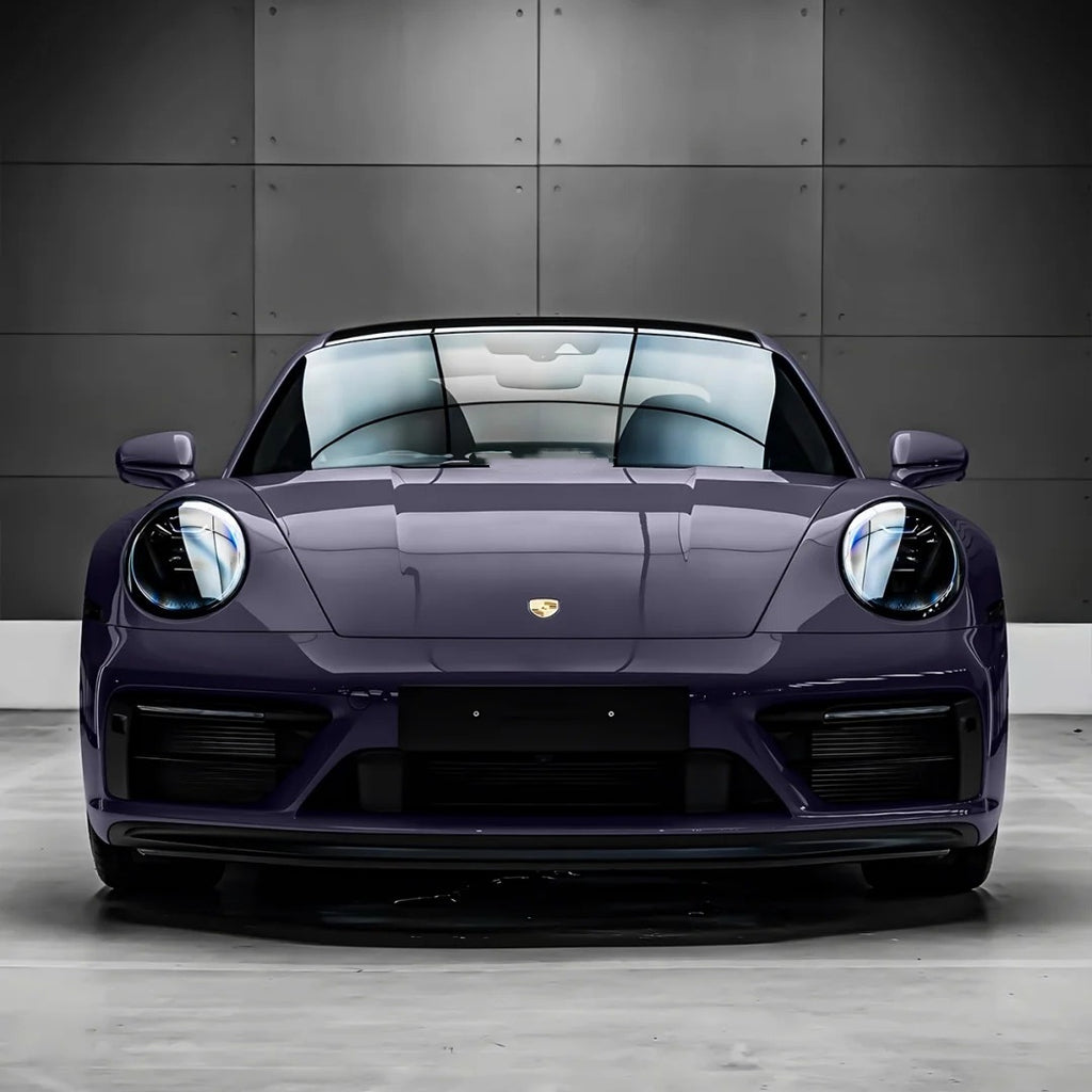 Gloss Crystal Orchid Purple Car Vinyl Wrap PET product image 4 - Veloro gloss vinyl wrap