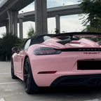 Gloss Crystal Peach Pink Car Vinyl Wrap PET product image 6 - Veloro gloss vinyl wrap