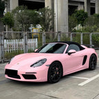 Gloss Crystal Peach Pink Car Vinyl Wrap PET product image 2 - Veloro gloss vinyl wrap