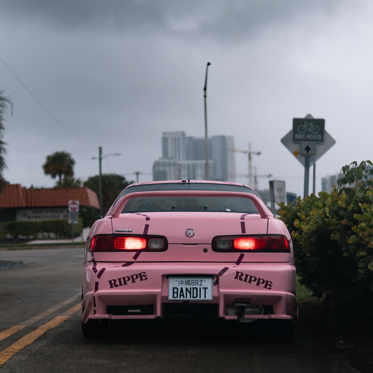 Gloss Peach Pink Custom Design Car Vinyl Wrap product image 3 - Veloro gloss vinyl wrap