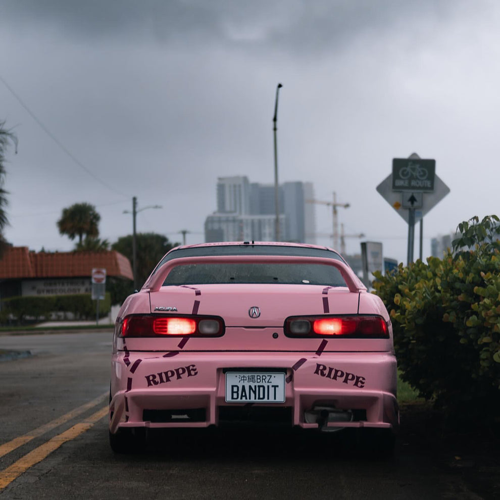 Gloss Peach Pink Custom Design Car Vinyl Wrap product image 3 - Veloro gloss vinyl wrap