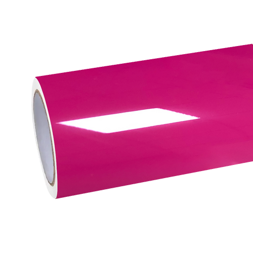Gloss Crystal Rose Red Car Vinyl Wrap PET