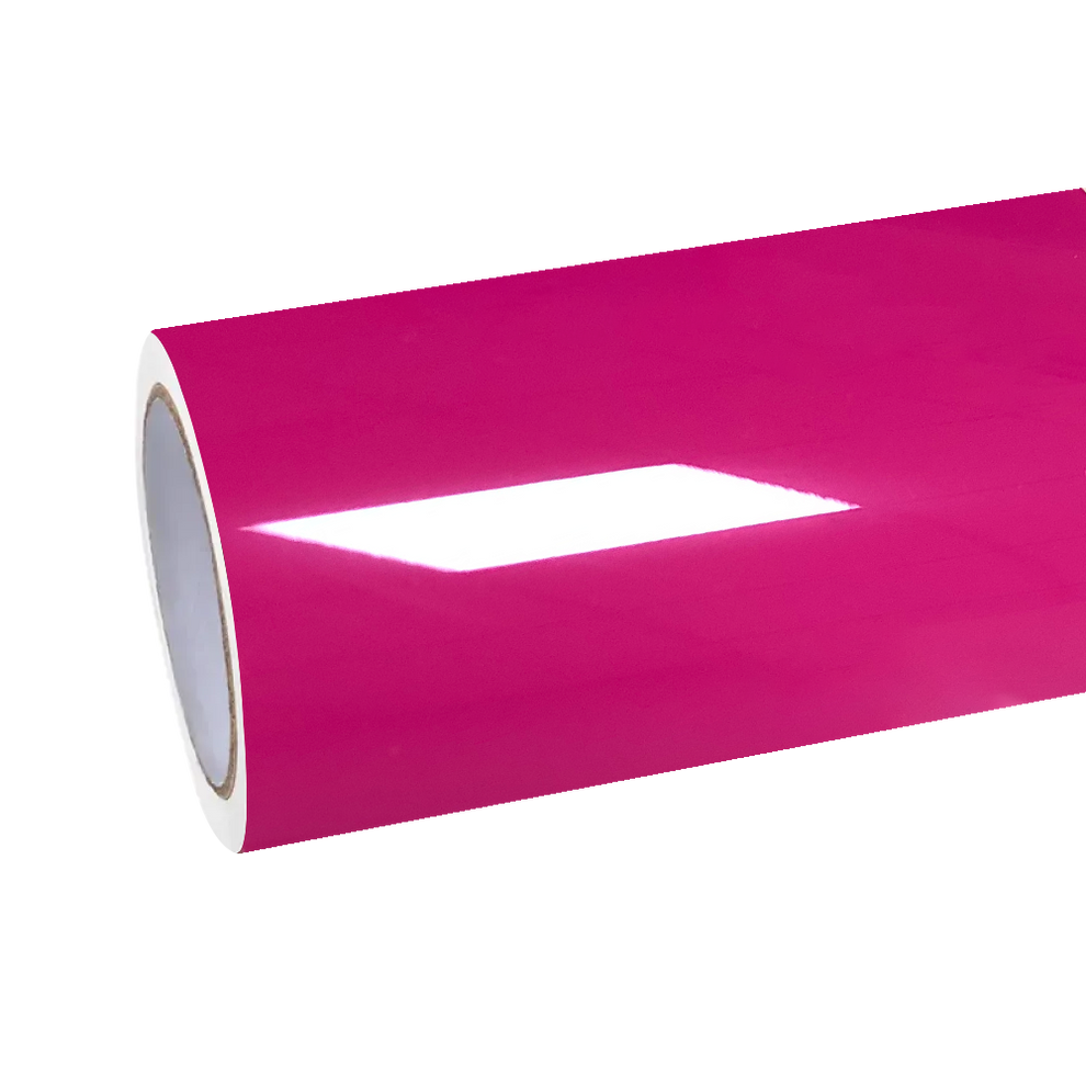 Gloss Crystal Rose Red Car Vinyl Wrap PET