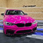 Gloss Crystal Rose Red Car Vinyl Wrap PET product image 5 - Veloro gloss vinyl wrap