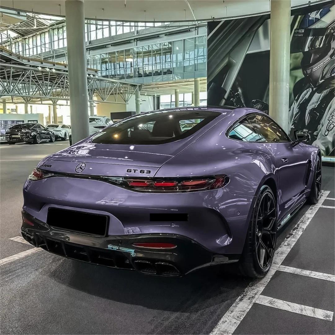 Gloss Crystal Rosemary Purple Car Vinyl Wrap PET product image 5 - Veloro gloss vinyl wrap