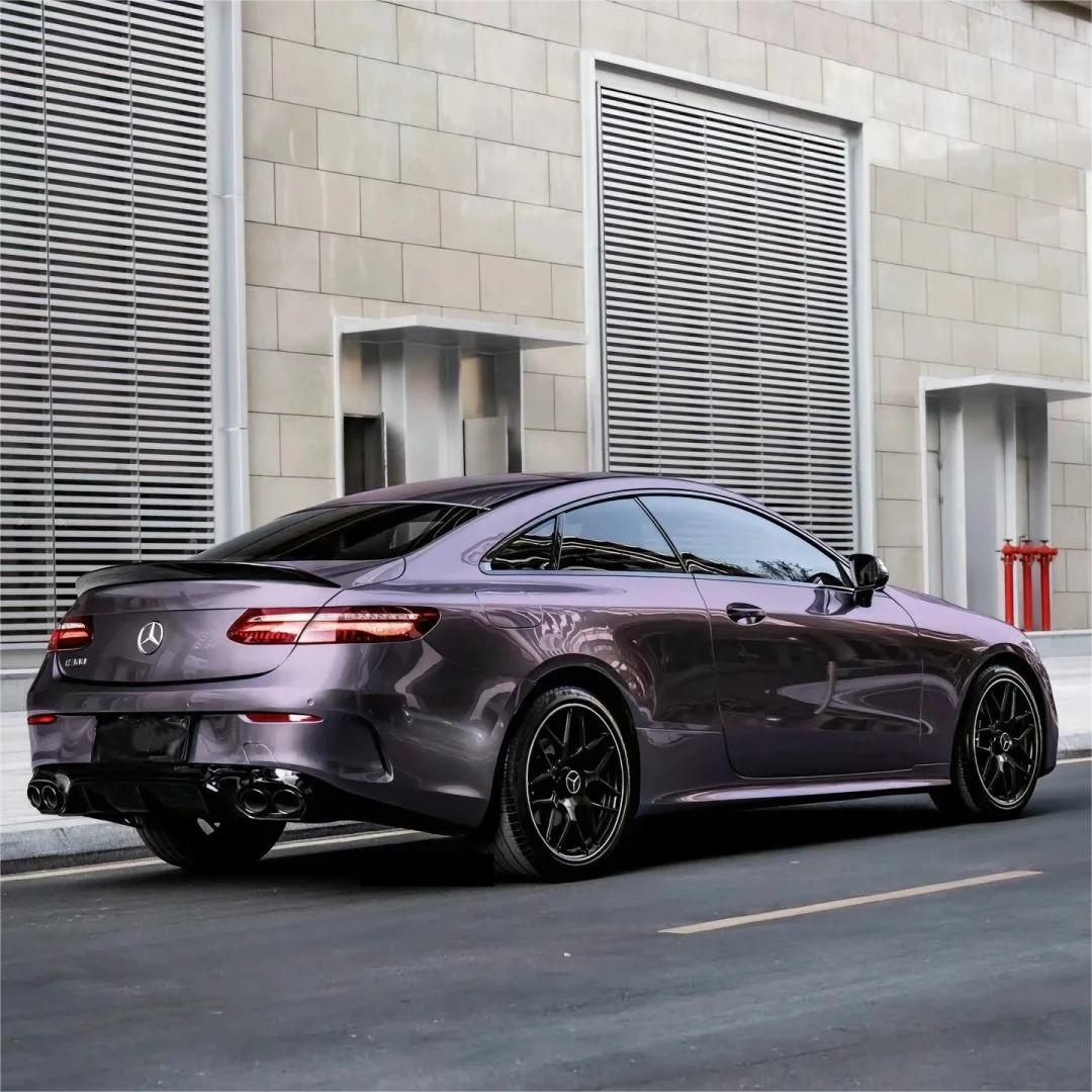 Gloss Crystal Rosemary Purple Car Vinyl Wrap PET product image 7 - Veloro gloss vinyl wrap