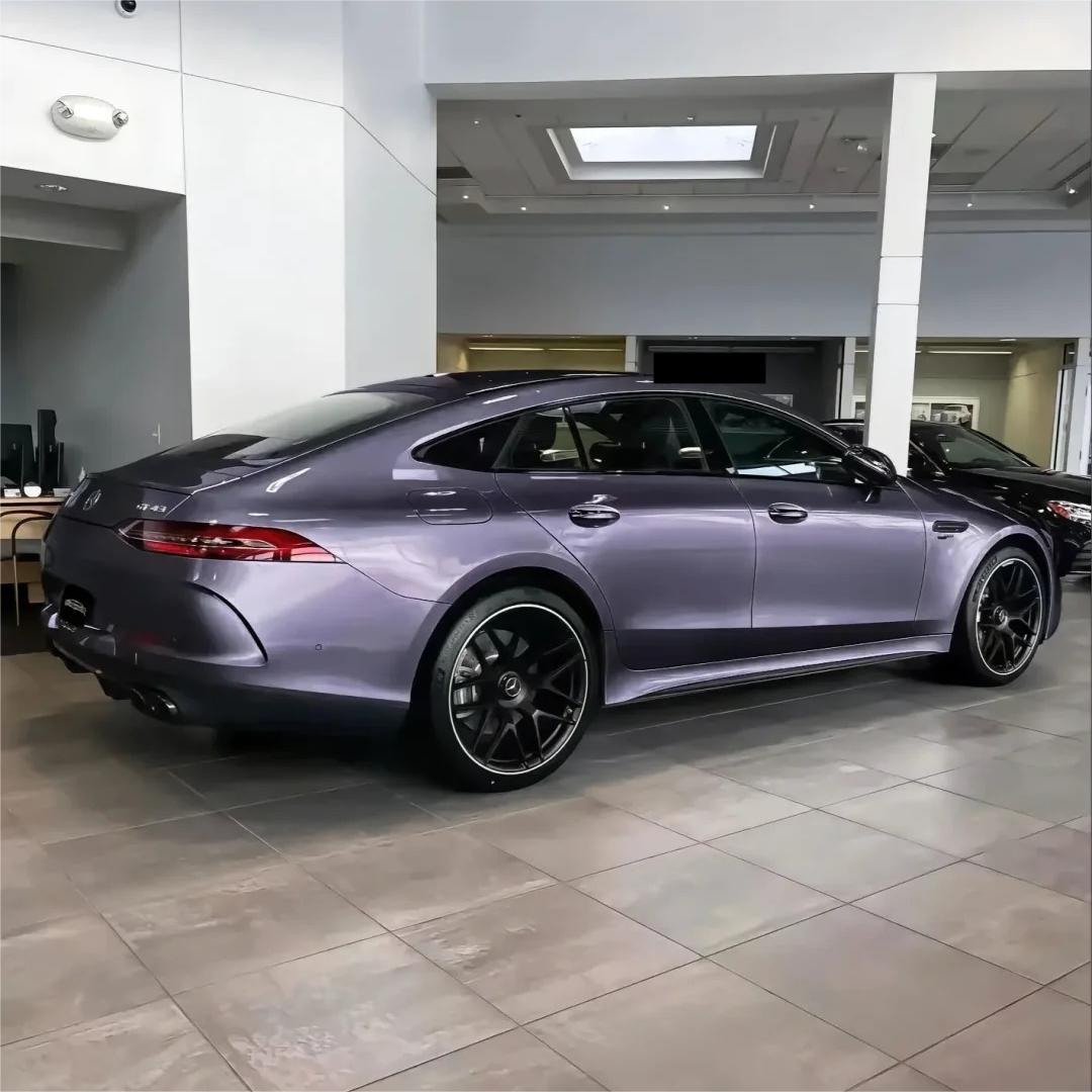 Gloss Crystal Rosemary Purple Car Vinyl Wrap PET product image 8 - Veloro gloss vinyl wrap
