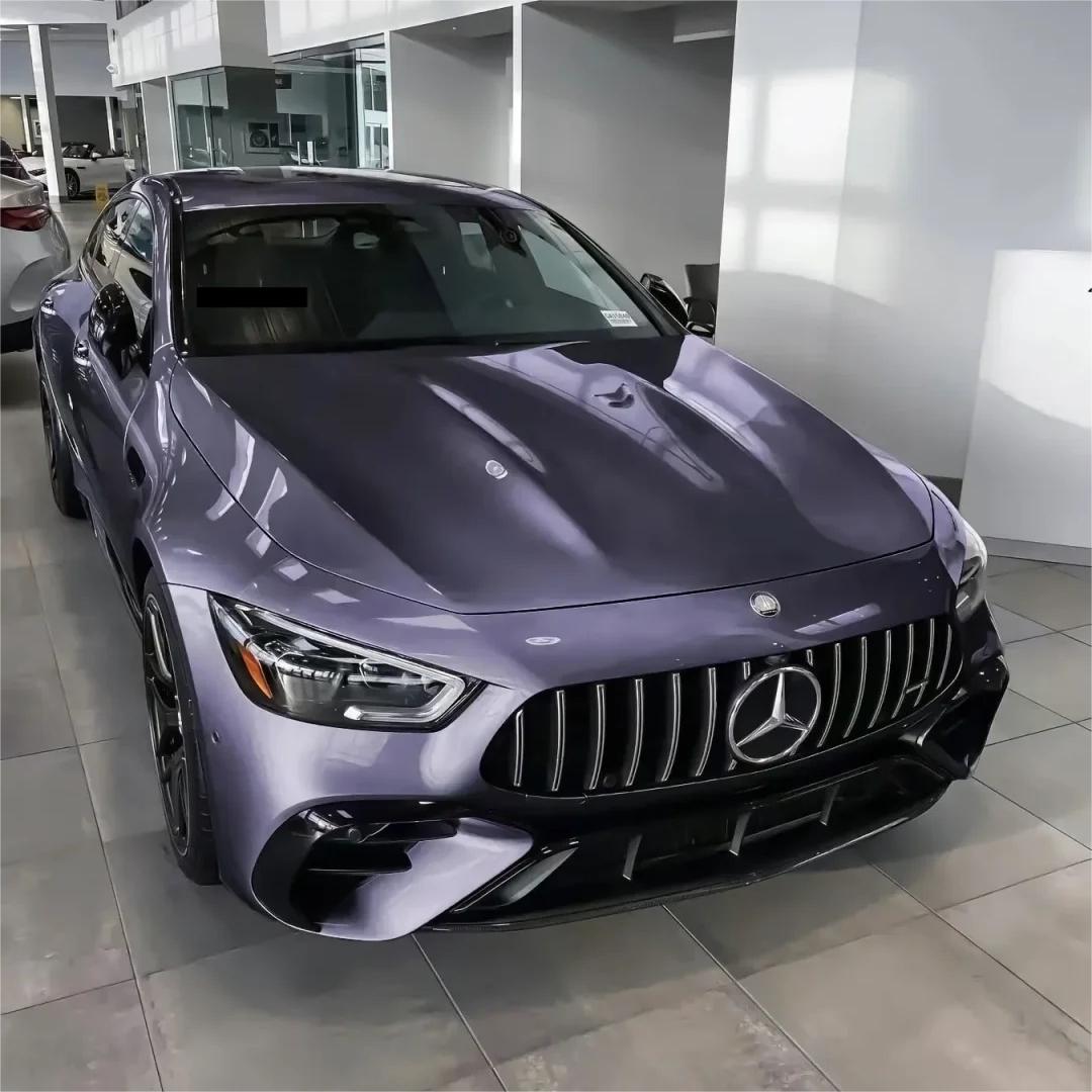 Gloss Crystal Rosemary Purple Car Vinyl Wrap PET product image 2 - Veloro gloss vinyl wrap