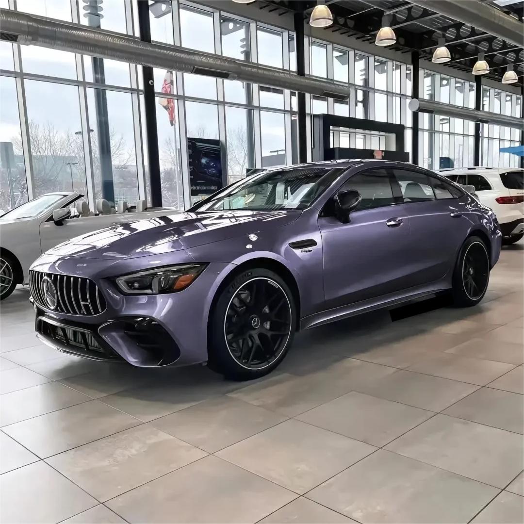 Gloss Crystal Rosemary Purple Car Vinyl Wrap PET product image 9 - Veloro gloss vinyl wrap