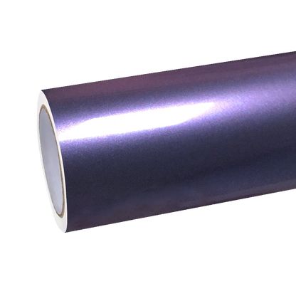 Gloss Crystal Rosemary Purple Car Vinyl Wrap PET
