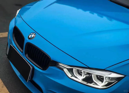 Gloss Crystal Sky Blue Car Viny Wrap PET product image 5 - Veloro gloss vinyl wrap