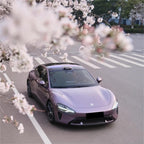Gloss Crystal Sunshine Purple Car Vinyl Wrap PET product image 2 - Veloro gloss vinyl wrap