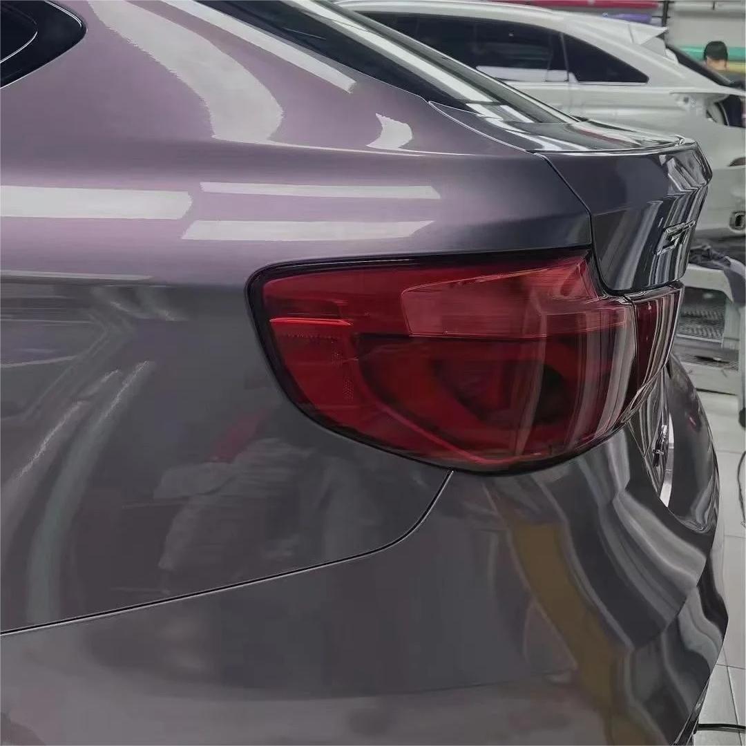 Gloss Crystal Sunshine Purple Car Vinyl Wrap PET product image 6 - Veloro gloss vinyl wrap