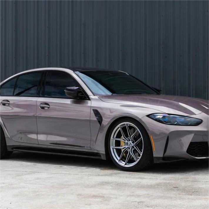 Gloss Crystal Sunshine Purple Car Vinyl Wrap PET product image 9 - Veloro gloss vinyl wrap