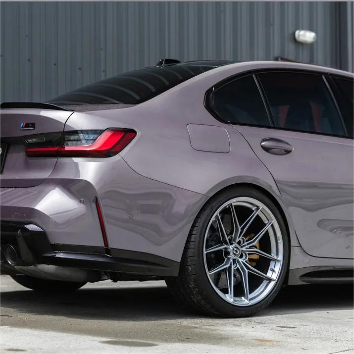 Gloss Crystal Sunshine Purple Car Vinyl Wrap PET product image 12 - Veloro gloss vinyl wrap