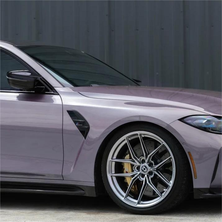 Gloss Crystal Sunshine Purple Car Vinyl Wrap PET product image 13 - Veloro gloss vinyl wrap