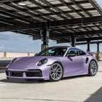 Gloss Liquid Victoria Purple Car Vinyl Wrap PET product image 3 - Veloro gloss vinyl wrap